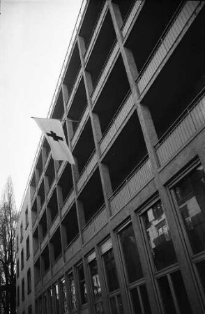 Einweihung des neuen Mutterhauses der Badischen Schwesternschaft vom Roten Kreuz in der Kochstraße.