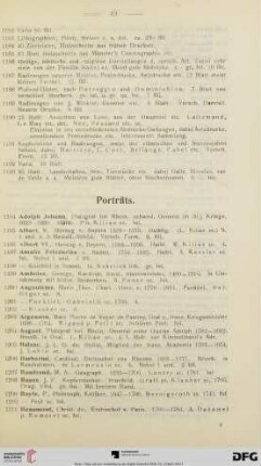 Porträts (Nr. 1194-1507)