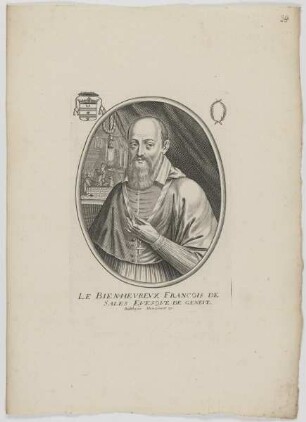 Bildnis des Francois de Sales, Bischof von Genf