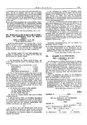 Zeugnisse in den Volksschulen : [Amtliche Erlasse] ; [Amtlicher Teil]