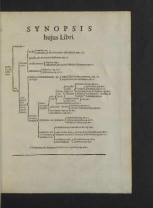 Synopsis hujus Libri.