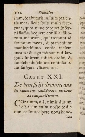 112-141, Caput XXI. - XXV.