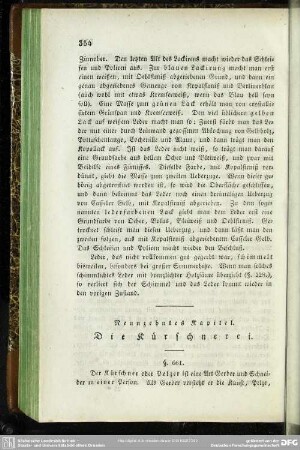 Neunzehntes Kapitel. Die Kürschnerei