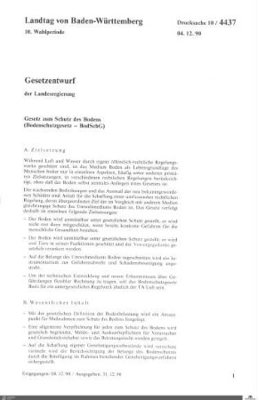 Bodenschutzgesetz
