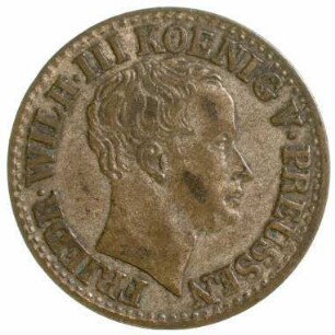 Münze, 1/2 Silbergroschen, 1824