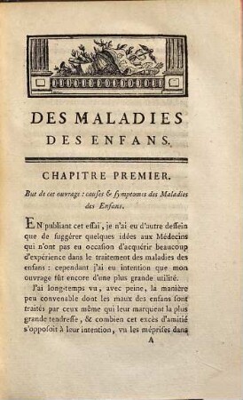 Traité des maladies des enfans