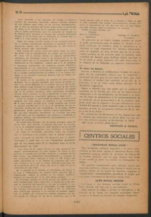 Centros sociales