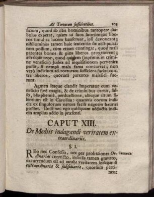 Caput XIII. - Caput XV.