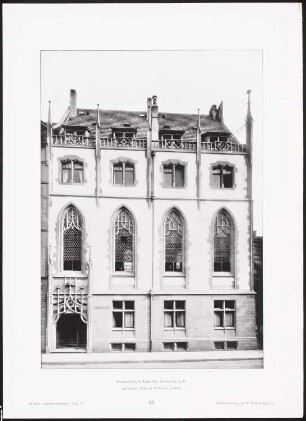 Friedenskirche, Karlsruhe: Ansicht (aus: Moderne Neubauten, 4.Jg., 1898ff, hrsg. W. Kick)