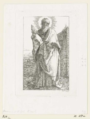 Apostel Paulus, aus: "Fünf Apostel"