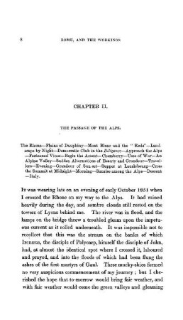 CHAPTER II. - THE PASSAGE OF THE ALPS,