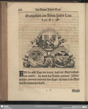 Evangelium am Neuen-Jahrs-Tage, Luc. II. v. 21.
