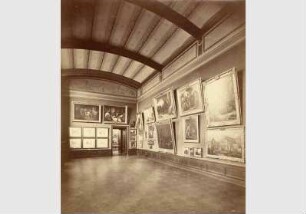 Blick in die Ausstellung der Nationalgalerie, westlicher Saal
