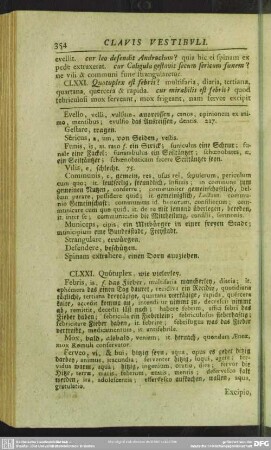 CLXXI. Quotuplex est febris?