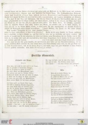 Poetische Blumenlese