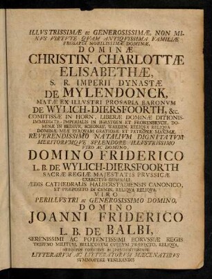 Dedicatio