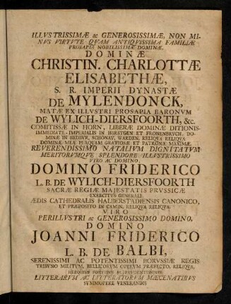 Dedicatio
