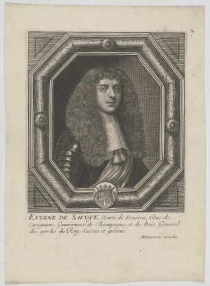 Bildnis von Evgene de Savoye