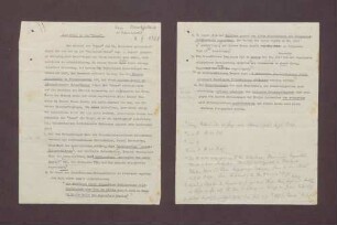 Schreiben von Prinz Max von Baden, von Graf Max von Montgelas übersandt; Antwort auf eine kritischen Artikel der Zeitung "Le Temps"