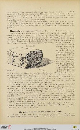 4: Nochmals der "schöne Strich" : (für einfache Schulverhältnisse)
