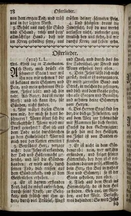 Osterlieder – Pfingstlieder
