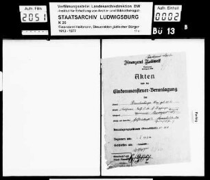 Brandenburger, Max *21.01.1867 1942 dep. [22.08. nach Theresienstadt, dort gest. 06.09.1942] Wohnorte: Rottweil, Stuttgart, Eschenau Firma: Gabriel Degginger; Wäschegeschäft (Rottweil)