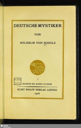 Deutsche Mystiker