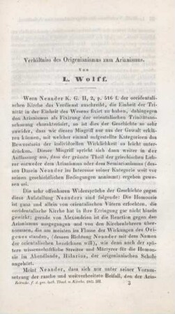 33-54 Verhältnis des Origenianismus zum Arianismus
