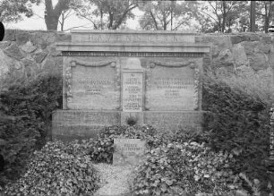 Grab von Maria Hafenstein (1866-1929) und Leutold Hafenstein (1894-1916) und Rudolf Havenstein (1857-1923)