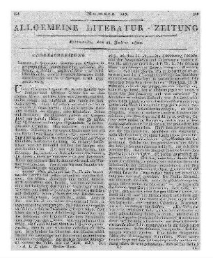 Lavater, J. K.: Freymüthige Briefe über das Deportationswesen und seine eigene Deportation nach Basel. [Bd. 1]. Winterthur: Steiner 1800