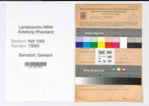 Entnazifizierung Gerhard Barnstorf, geb. 17.02.1896 (Ankerwickler)