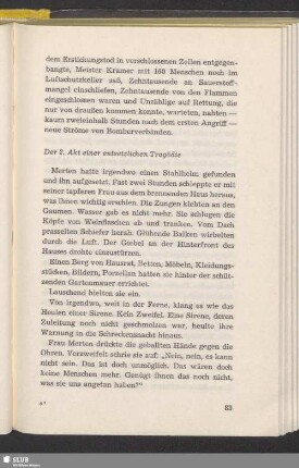 Der 2. Akt einer entsetzlichen Tragödie