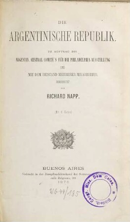 Die argentinische Republik