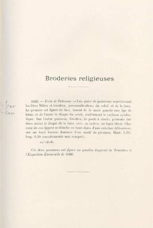 Broderies religieuses