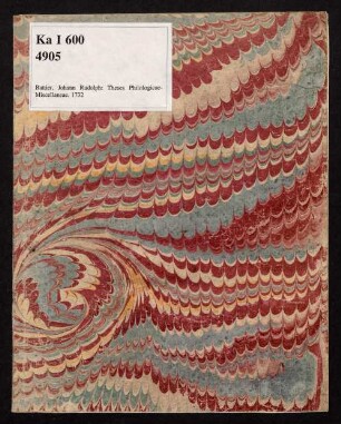 Theses Philologicae-Miscellaneae