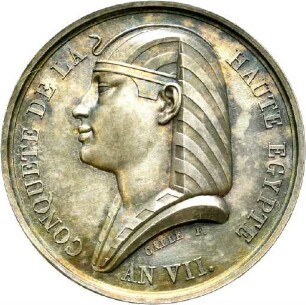 Medaille auf die Eroberung Oberägyptens 1799