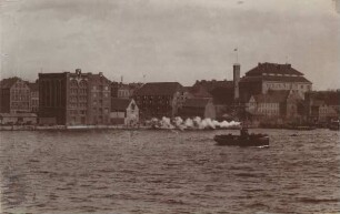 Dampfschiffkai bei den Speichern in Kiel