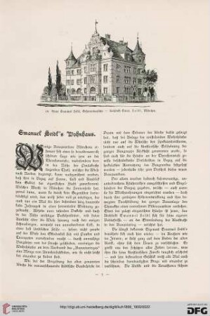 Emanuel Seidel's Wohnhaus