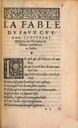 La Fable du Faux cuyder