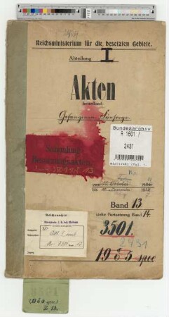 Gefangenenfürsorge. Nebenstück: Bd. 13