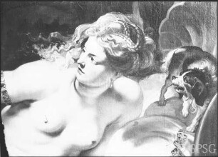 Rubens, Peter Paul: Tarquinius und Lukretia, Detail, GK I 6313. (Verlust)