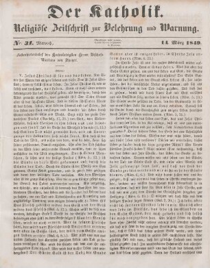 121-123 Fasten-Hirtenbrief des Hochwürdigsten Herrn Bischofs Nicolaus von Speyer : Schluss