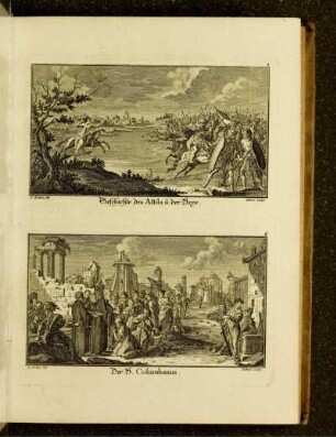 Geschichte des Attila u: der Hexe - Der H. Columbanus