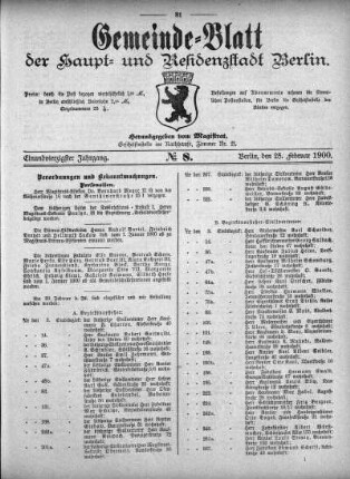 1900,8: No. 8, 25. Februar 1900