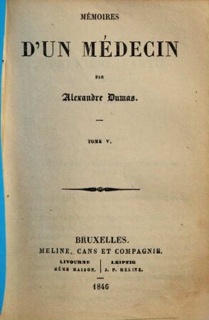 Mémoires d'un médecin, 5