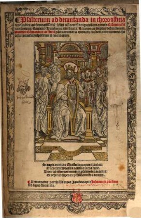 Psalterium Davidicum Monasticum Benedictinum ad usum relig. Ordinis Cisterciensis