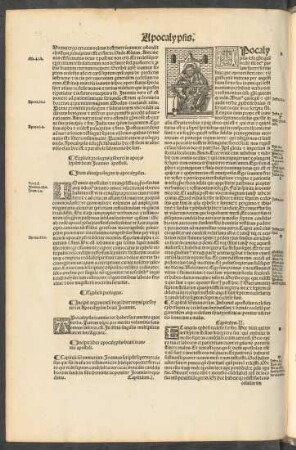 Incipit liber apocalypsis beati ioannis apostoli.