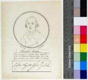 Porträt des Pädagogen und preußischen Bildungspolitikers Friedrich Gedike