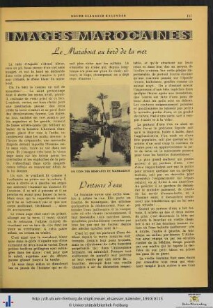 Images marocaines: Le marabout au bord de la mer.