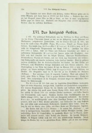 XVI. Das Königreich Serbien